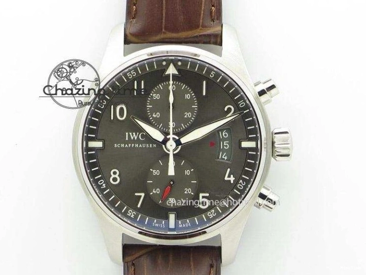 MIROTIME 0428 SunProtective Big Pilot Real PR IW500910 “Patrouille Suisse” ZF 1:1 Best Edition On Gray Nylon Strap 7278
